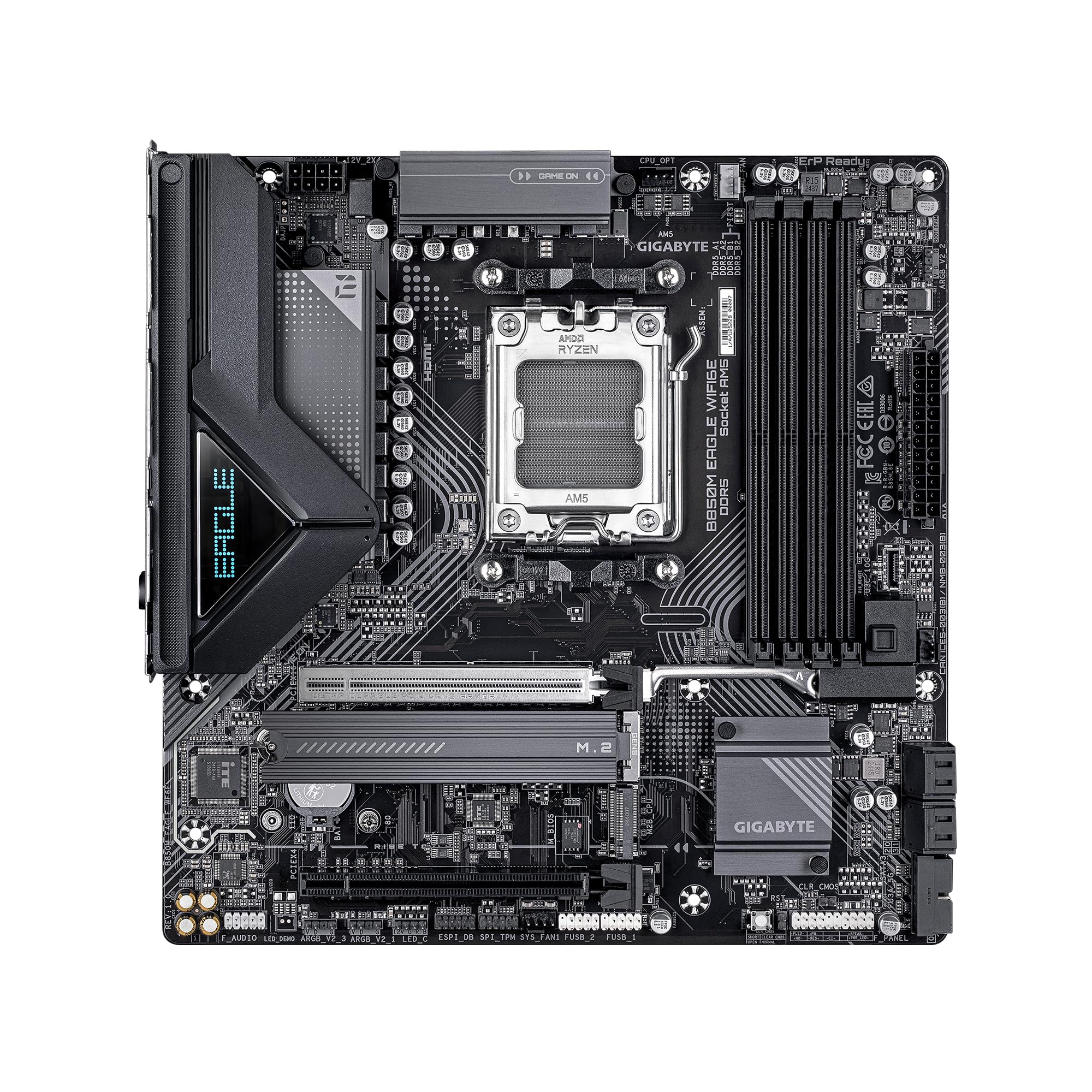 Amazon.com: GIGABYTE B850M Eagle WIFI6E AMD AM5 mATX Motherboard